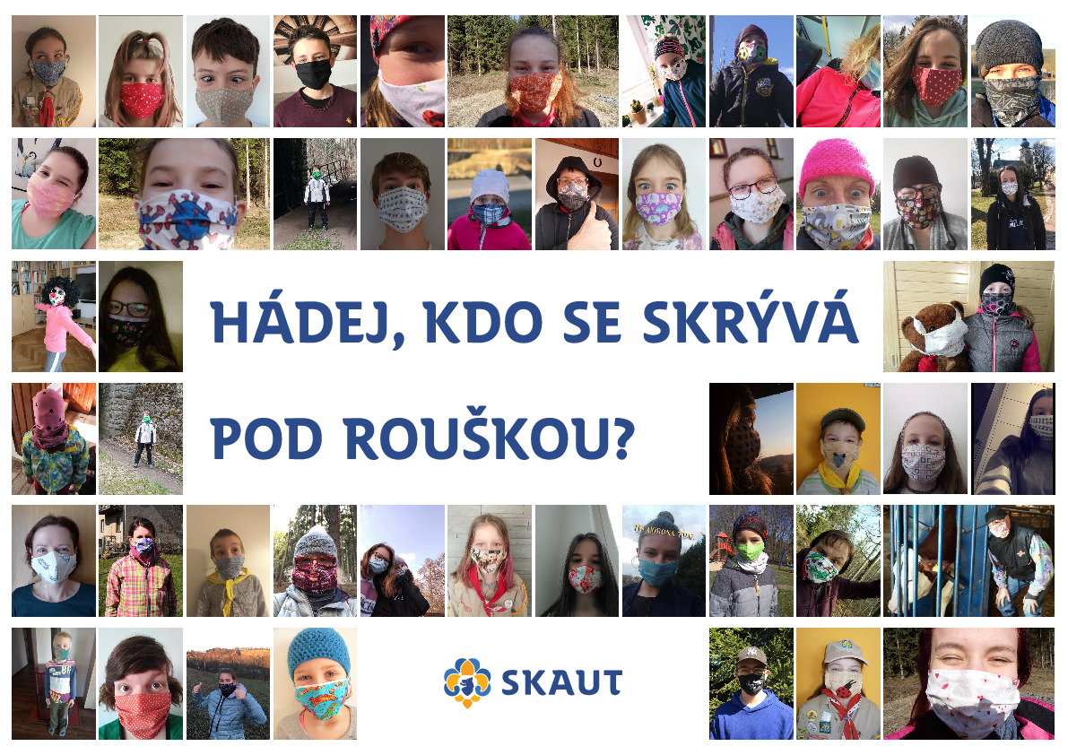 plakát pod rouškou